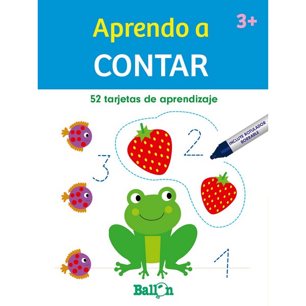APRENDO A CONTAR VARIOS AUTORES TARJETAS BORRABLES