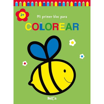 MI PRIMER BLOC PARA COLOREAR +2 ABEJA