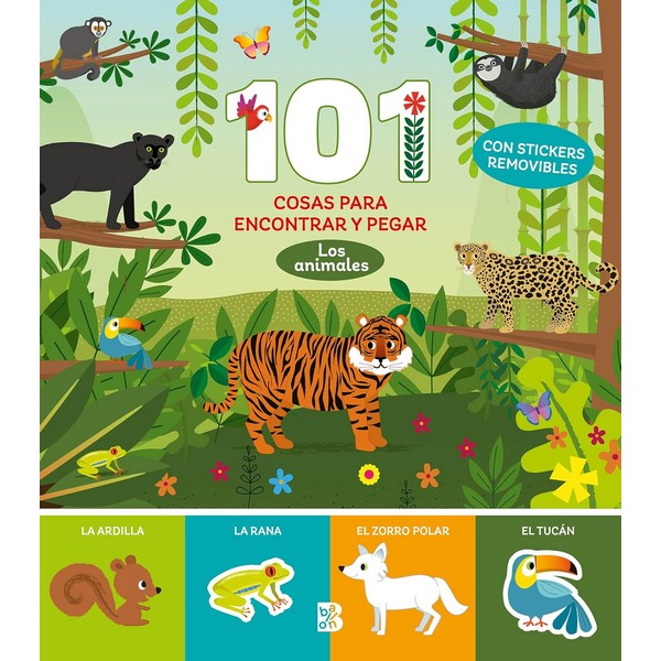 101 COSAS PARA ENCONTRAR Y PEGAR LOS ANIMALES