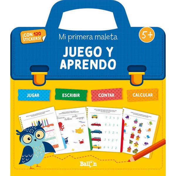 MI PRIMERA MALETA DE ACTIVIDADES JUEGO Y APRENDO +5