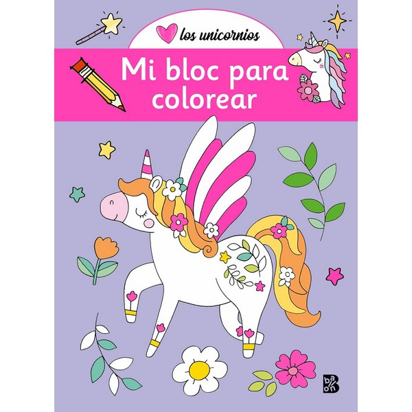 UNICORNIOS - MI BLOC PARA COLOREAR