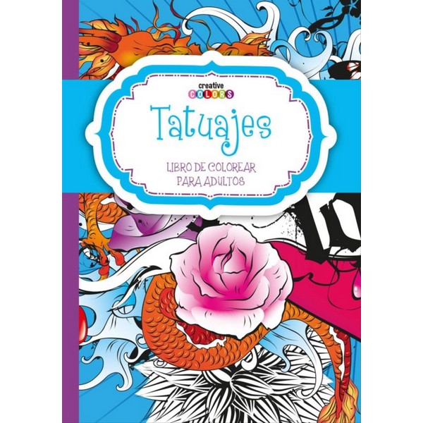 TATUAJES COLOREAR PARA ADULTOS