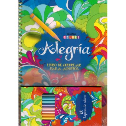 ALEGRIA LIBRO DE COLOREAR PARA ADULTOS