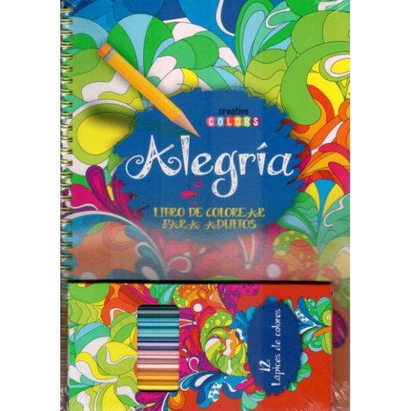 ALEGRIA LIBRO DE COLOREAR PARA ADULTOS
