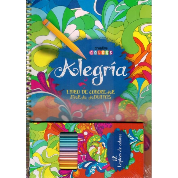 ALEGRIA LIBRO DE COLOREAR PARA ADULTOS