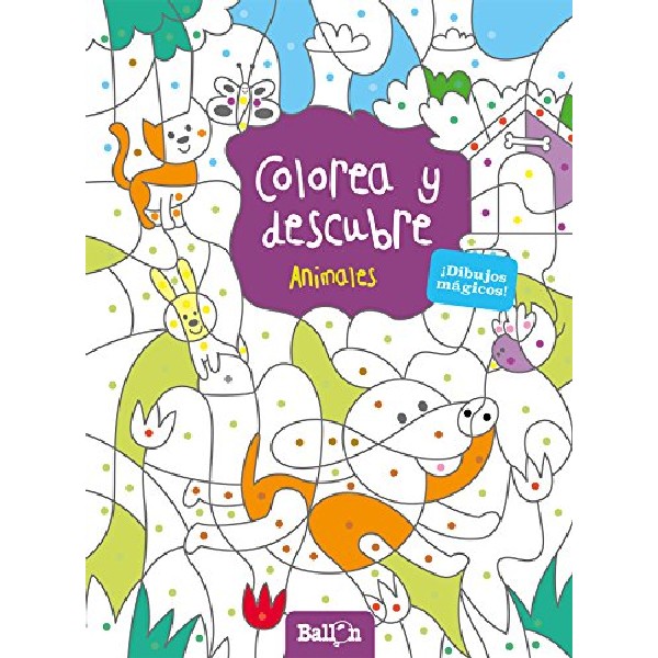 ANIMALES COLOREA Y DESCUBRE
