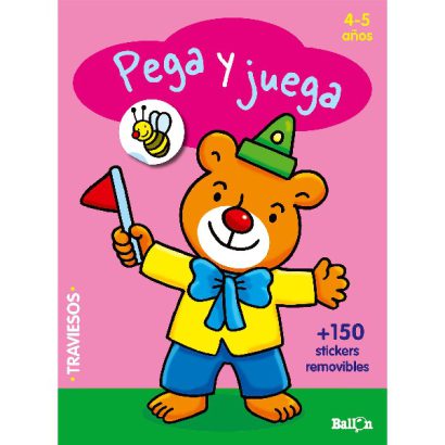 PEGA Y JUEGA 4-5 AÑOS ROSA