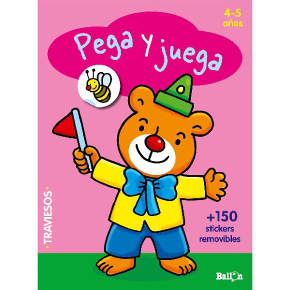 PEGA Y JUEGA 4-5 AÑOS ROSA