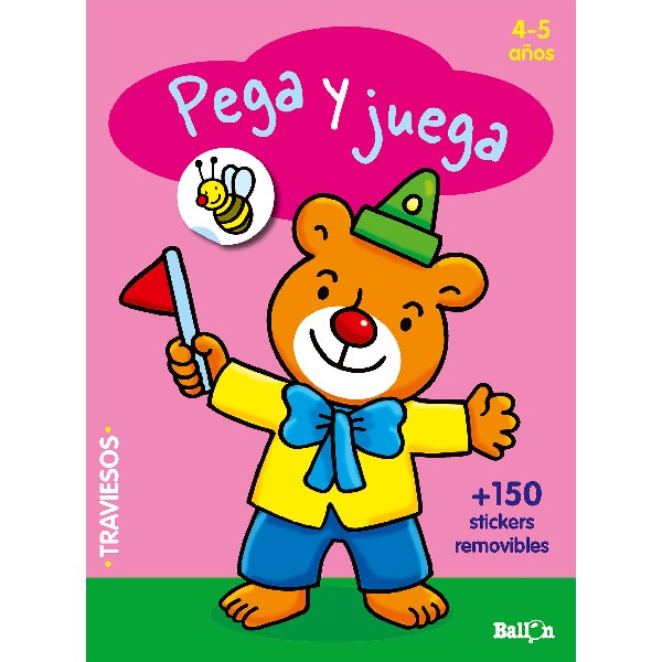 PEGA Y JUEGA 4-5 AÑOS ROSA