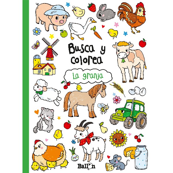GRANJA BUSCA Y COLOREA
