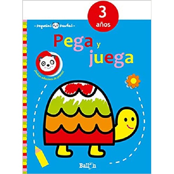PEGA Y JUEGA TORTUGA 3 AÑOS