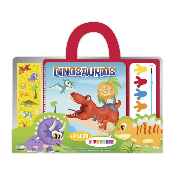DINOSAURIOS A LEER Y PINTAR