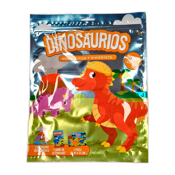 ARMA JUEGA Y DIVERTETE DINOSAURIOS