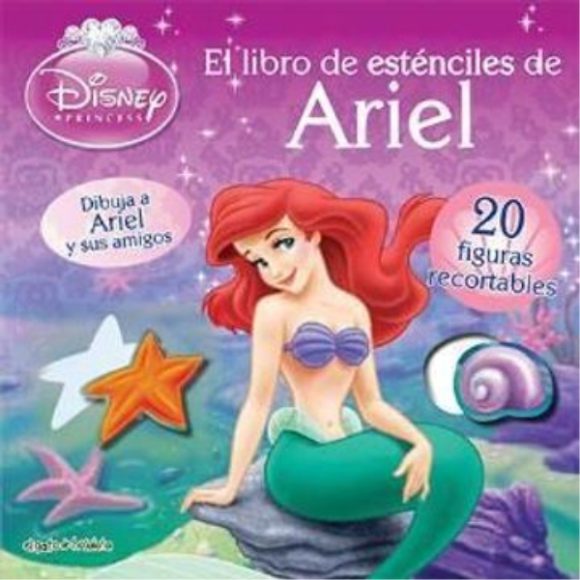LIBRO DE ESTENCILES DE ARIEL
