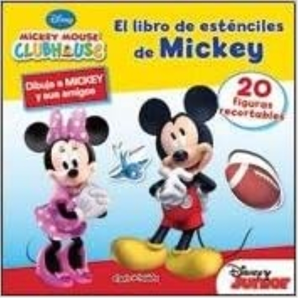 LIBRO DE ESTENCILES DE MICKEY