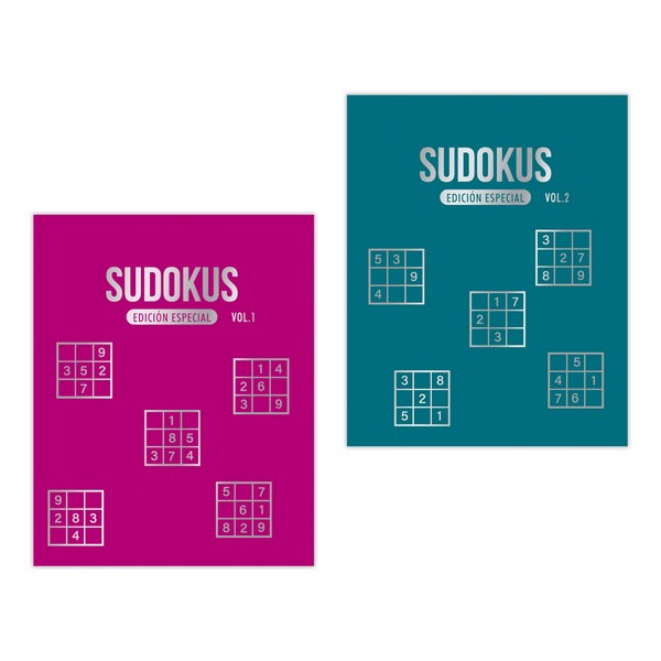 SUDOKUS EDICION ESPECIAL 2 TITULOS