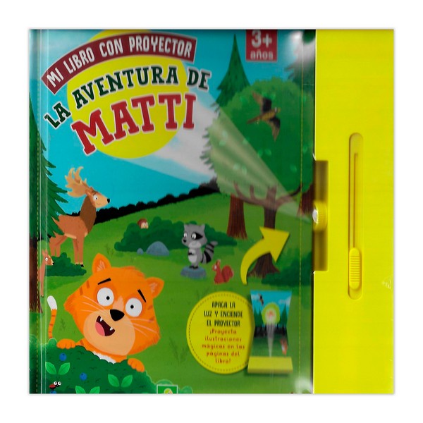 MI LIBRO CON PROYECTOR LA AVENTURA DE MATTI