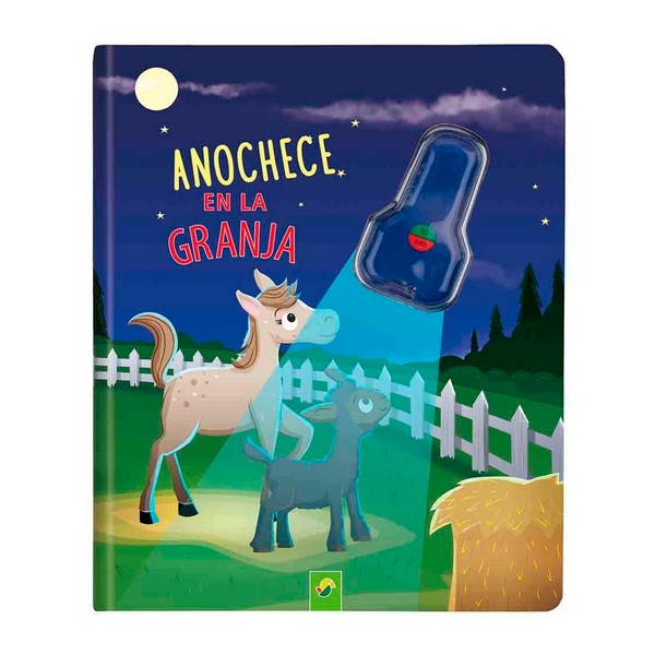 ANOCHECE EN LA GRANJA LIBRO LINTERNA