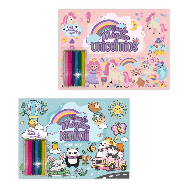 MUNDO MAGICO ACTIVITY BOOK 2 TIT + PLUMONES