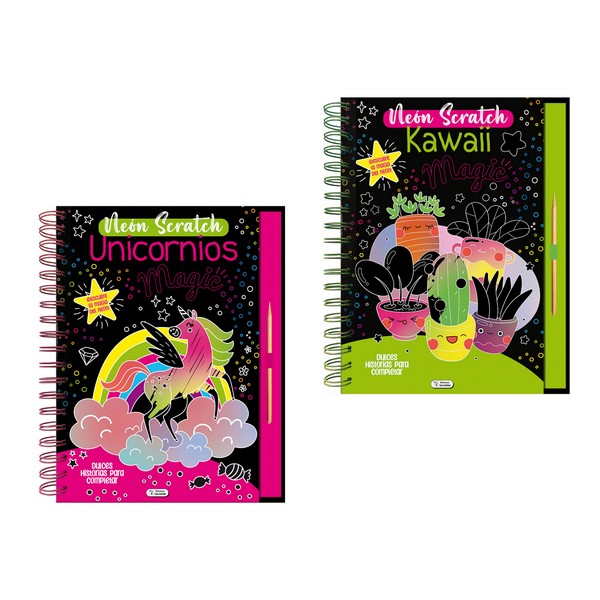 NEON SCRATCH 2 TIT PARA RASPAR
