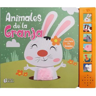 ANIMALES DE LA GRANJA TOCA Y SIENTE CON SONIDOS