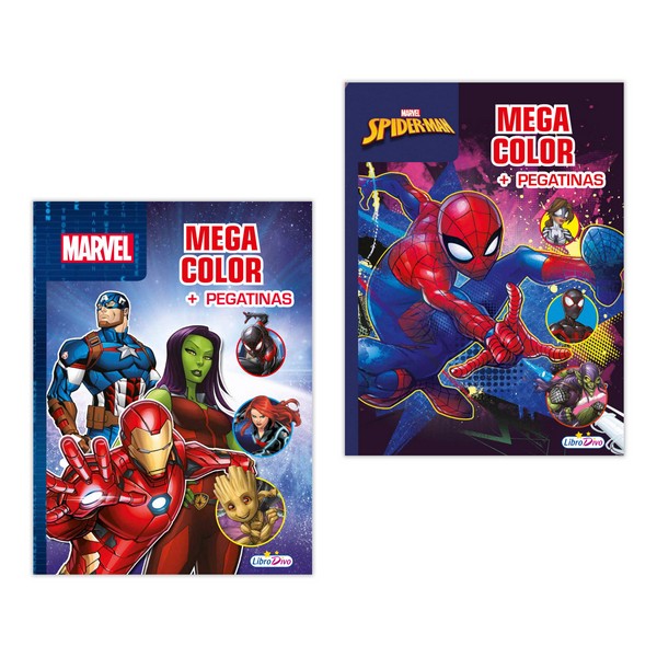 MEGACOLOR SPIDERMAN Y VENGADORES 2 TIT