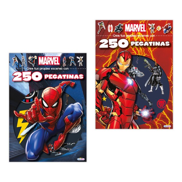 250 PEGATINAS MARVEL 2 TIT