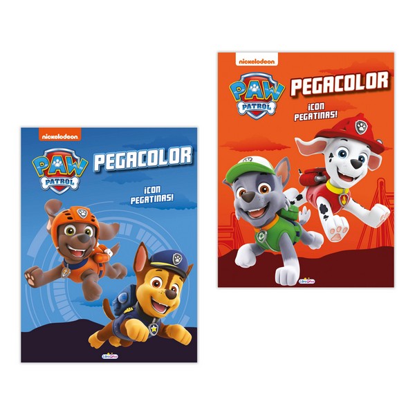 PEGACOLOR PATRULLA CANINA 2 TIT NIÑOS