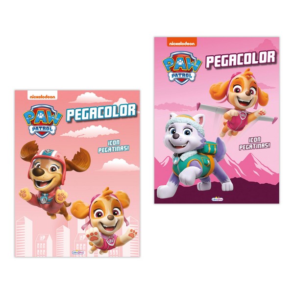 PEGACOLOR PATRULLA CANINA 2 TIT NIÑAS