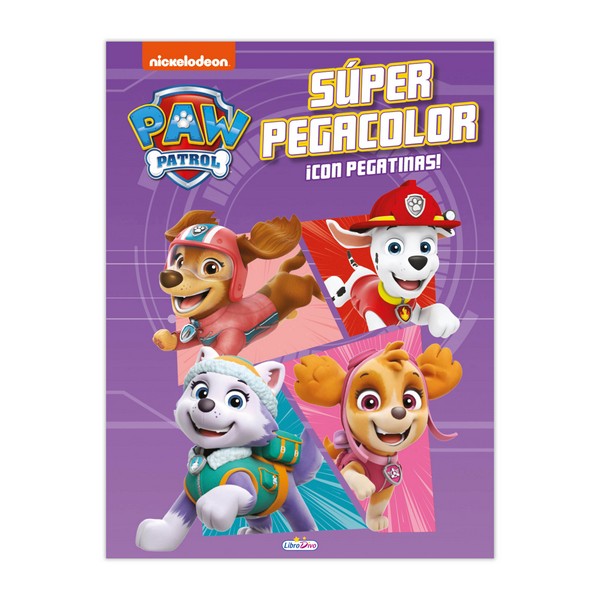 SUPER PEGACOLOR PATRULLA CANINA NIÑAS