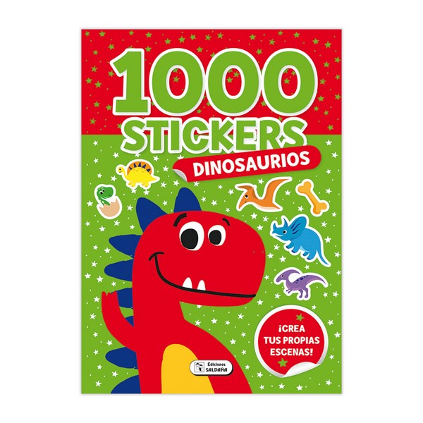 1000 stickers de Dinosaurios