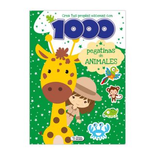 CREA TUS PROPIAS ESCENAS CON 1000 PEGATINAS DE ANIMALES