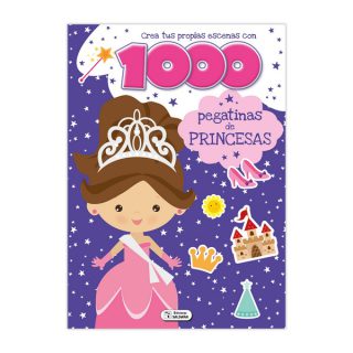 CREA TUS PROPIAS ESCENAS CON 1000 PEGATINAS DE PRINCESAS