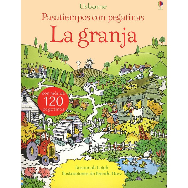 PASATIEMPOS CON PEGATINAS LA GRANJA