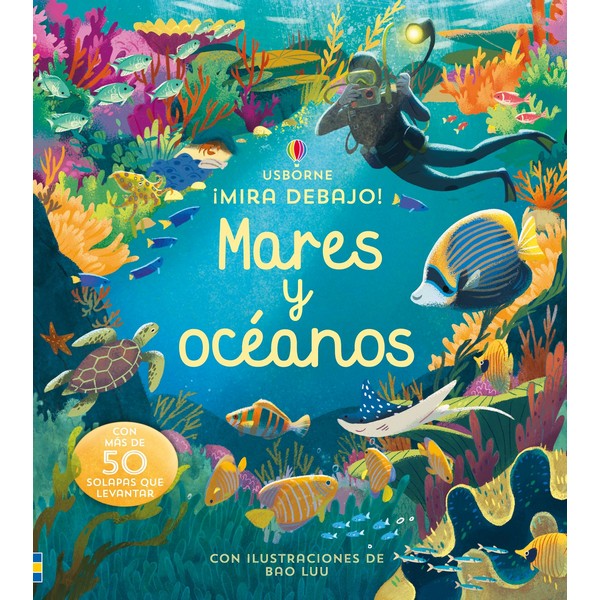 MARES Y OCEANOS MIRA DEBAJO CON SOLAPAS