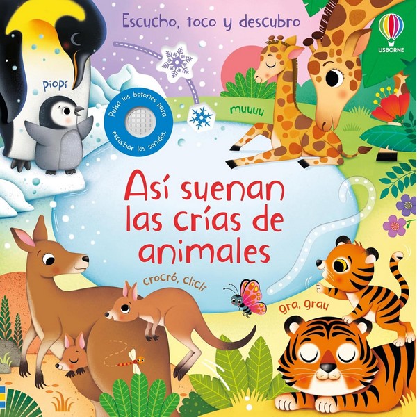 ASI SUENAN LAS CRIAS DE ANIMALES ESCUCHO TOCO Y DESCUBRO