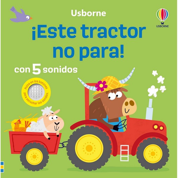 ESTE TRACTOR NO PARA CON 5 SONIDOS