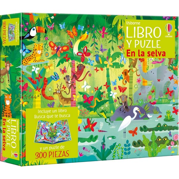EN LA SELVA LIBRO PUZLE