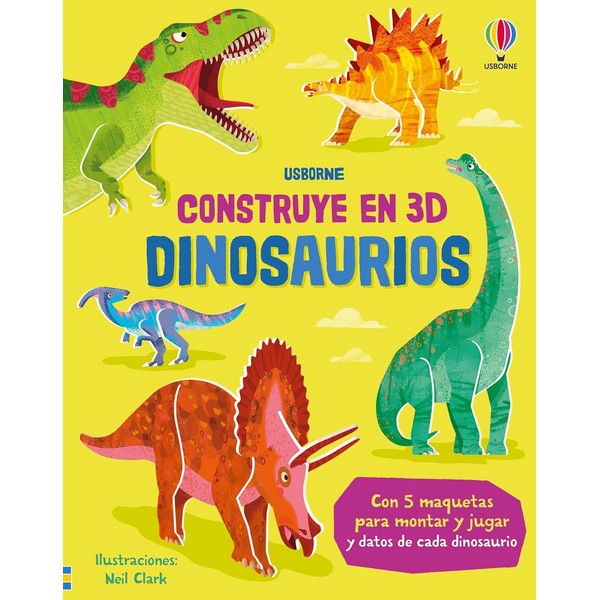 DINOSAURIOS CONSTRUYE EN  3 D