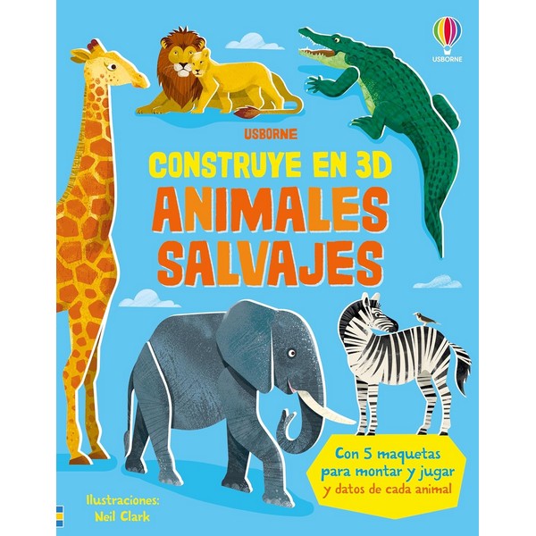 ANIMALES SALVAJES CONSTRUYE EN 3 D