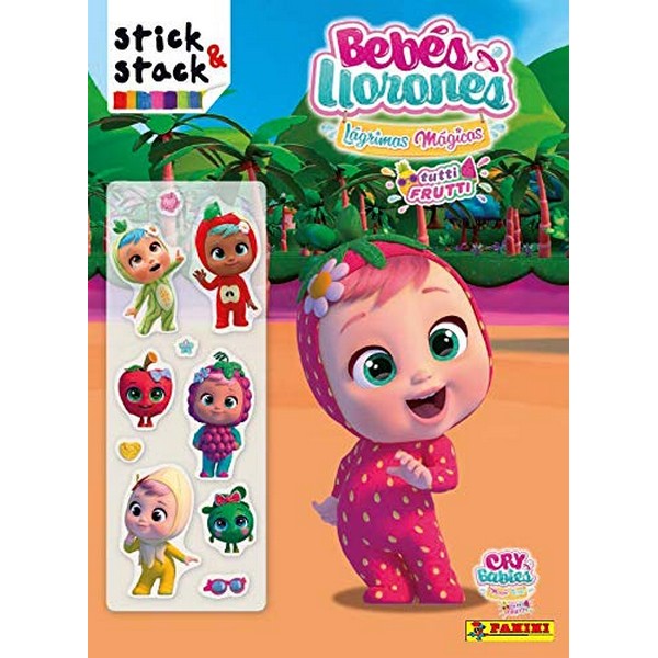 BEBES LLORONES LAGRIMAS MAGICAS TUTTI FRUTTI STICK & STACK