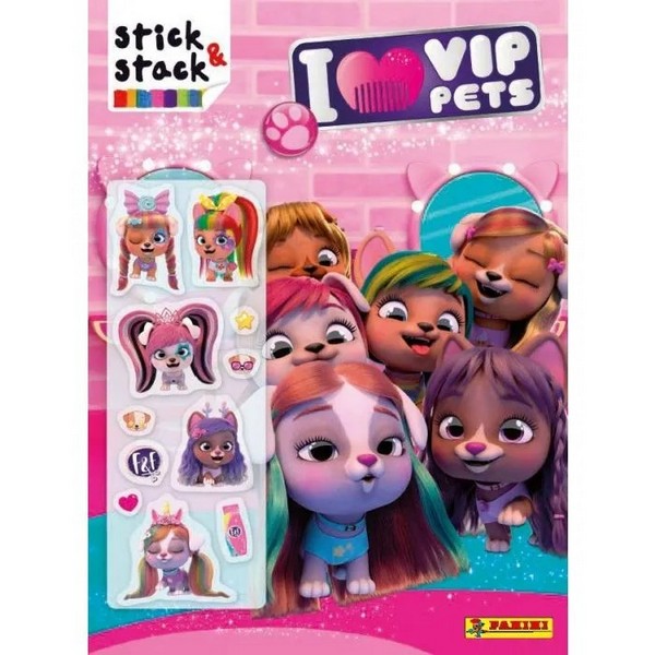 I LOVE VIP PETS STICK & STACK