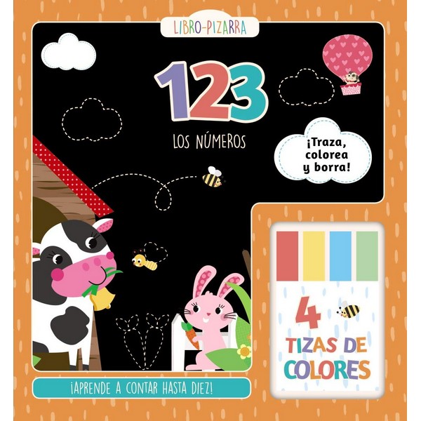 123 LOS NUMEROS LIBRO PIZARRA