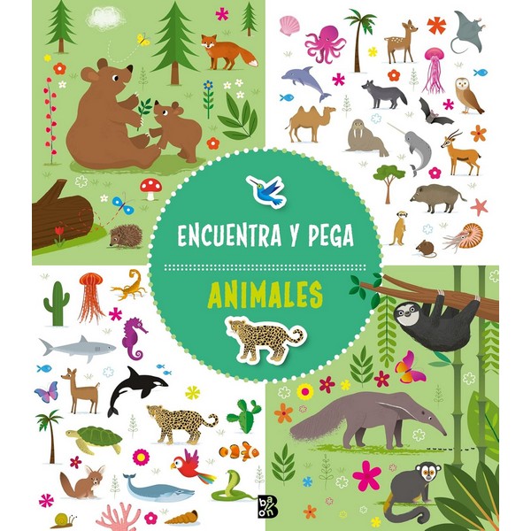 ENCUENTRA Y PEGA ANIMALES
