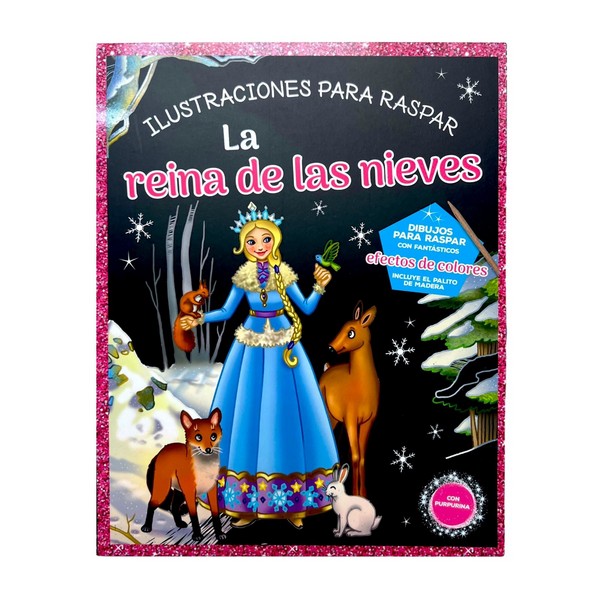 LA REINA DE LAS NIEVES ILUSTRACIONES PARA RASPAR
