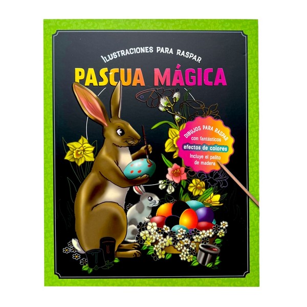 PASCUA MAGICA   ILUSTRACIONES PARA RASPAR