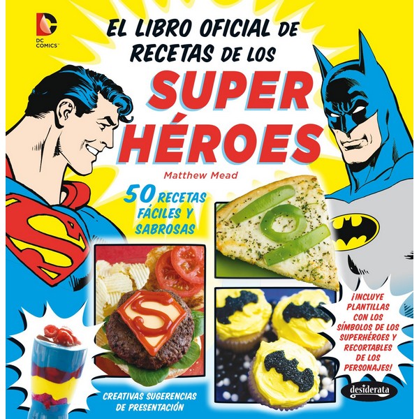 LIBRO OFICIAL DE RECETA DE LOS SUPERHEROES