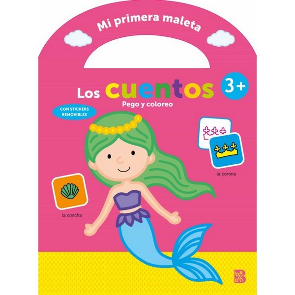 MI PRIMERA MALETA LOS CUENTOS PEGO Y COLOREO