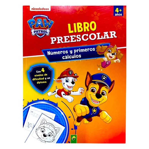 PAW PATROL NUMEROS Y PRIMEROS CALCULOS
