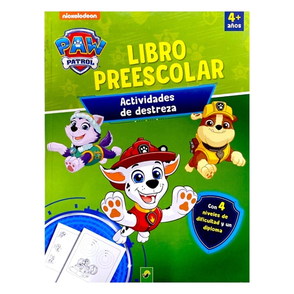 PAW PATROL ACTIVIDADES DE DESTREZA